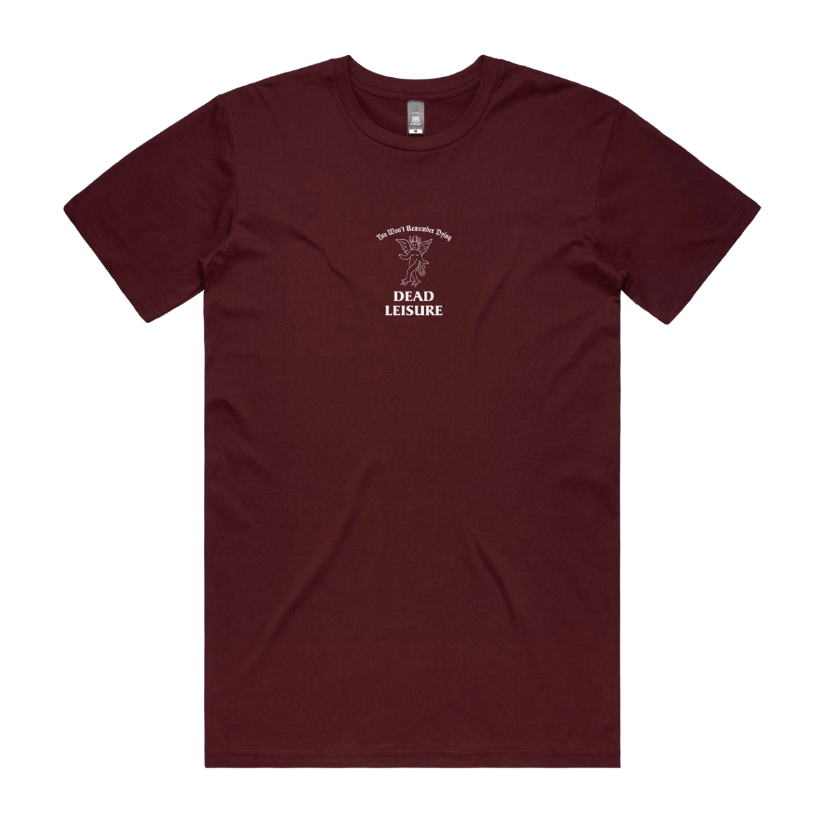 Dancing Demon T-shirt - Burgundy