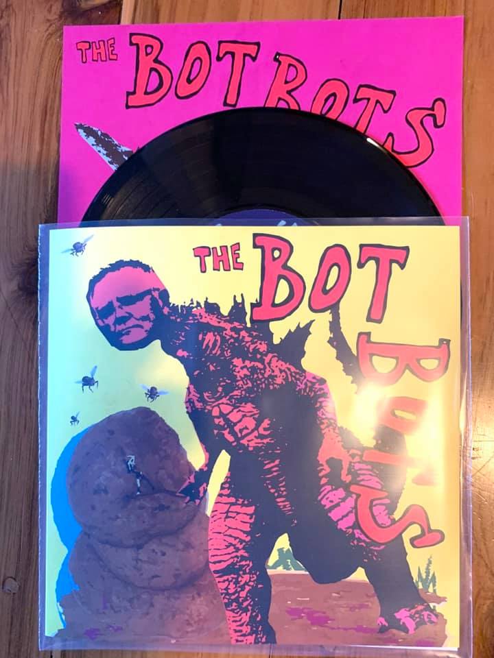 THE BOTBOTS - Stoneage Scomeos - 7" EP or CD-EP (Outtaspace/ Wreckless) - OUT NOW!