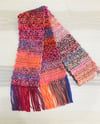 Sunset Crocheted Scarf