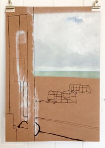 Image of Rain and sea