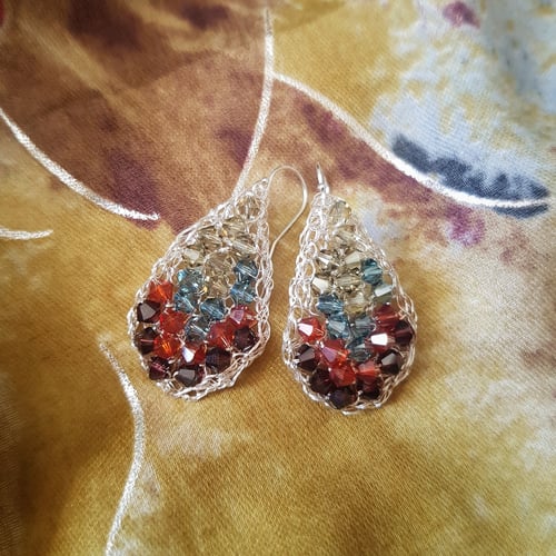 Image of CYPRESS Earrings - Ancient Tiles