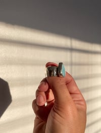 Image 3 of Chunky Larimar Triangle 