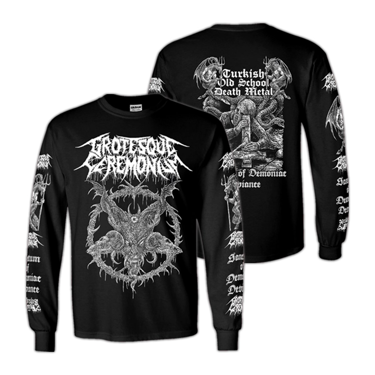 Image of Grotesque Ceremonium - WARGOAT Longsleeve 