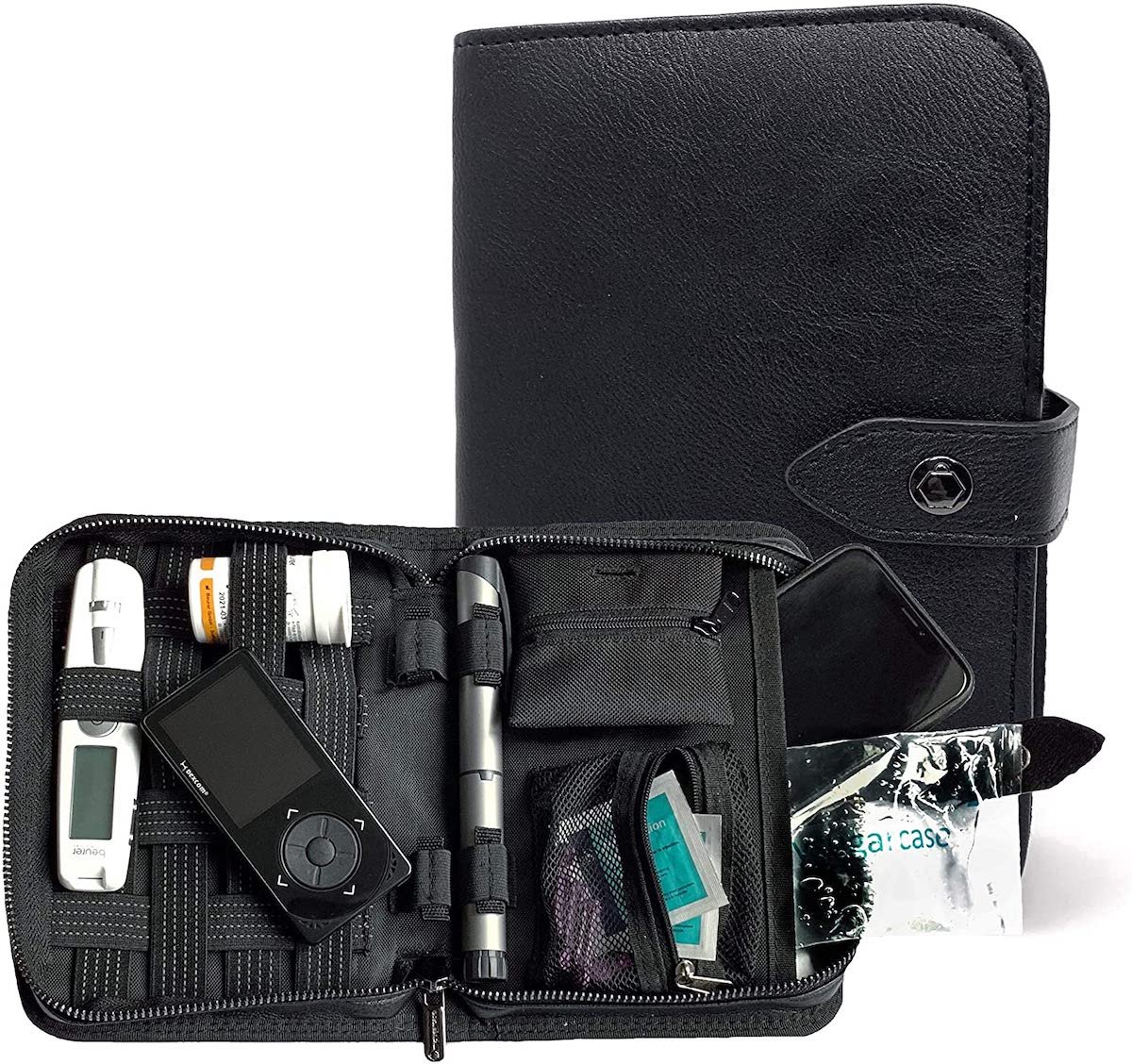 Image of Diabetes Organizer Black - shipping to Germany