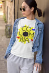 Camiseta Colombia Floral