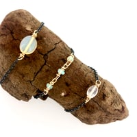 Image 4 of Ethiopian opal gemstone necklace