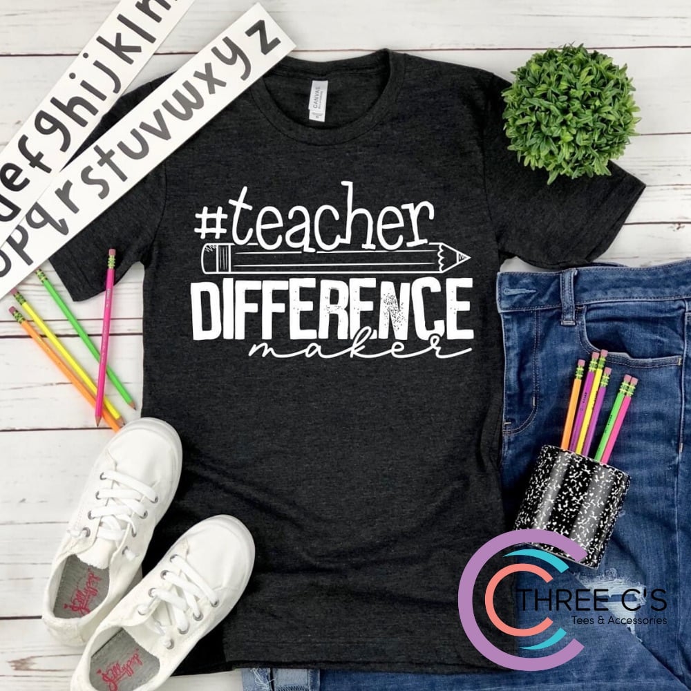 Image of Teacher Difference Maker Tee
