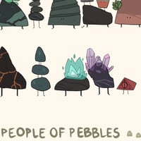 Image 1 of People of Pebbles (A3)