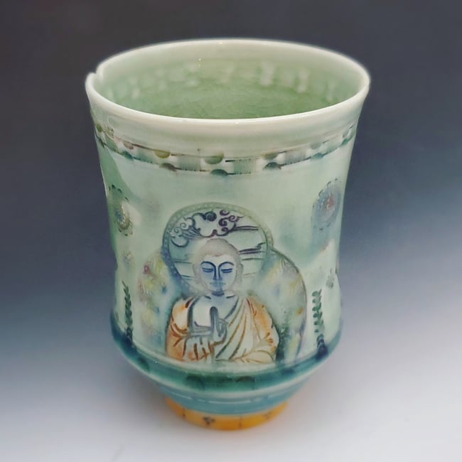 Bhudda Serenity Tea Tumbler
