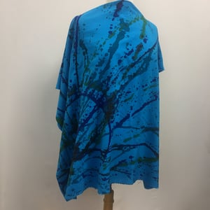 Image of Sustainable Rayon Fabric - Hand-Painted with Non-toxic Paints