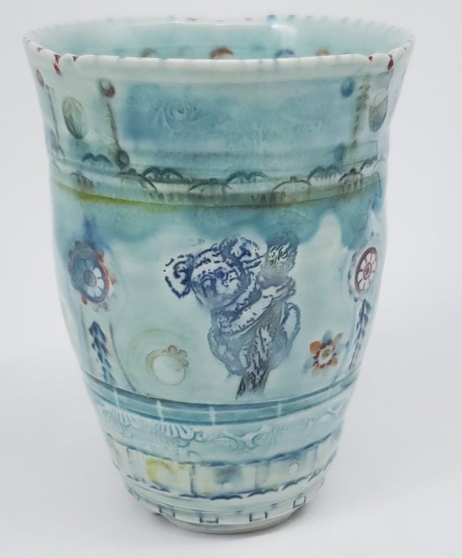 Koala, Sphinx Moth, and Parrot Tea Tumbler