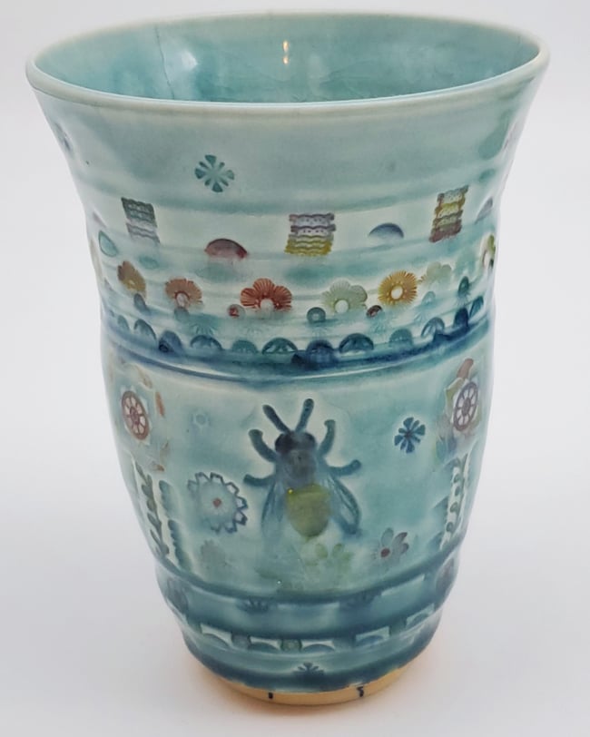 Garden Felicity Porcelain Vase/ Tumbler