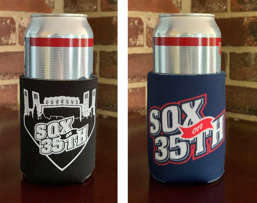 Image of Sox On 35th Koozies | 2-Pack 
