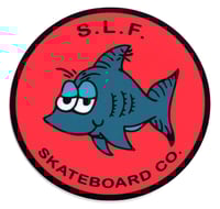 FISHY LOGO STICKER