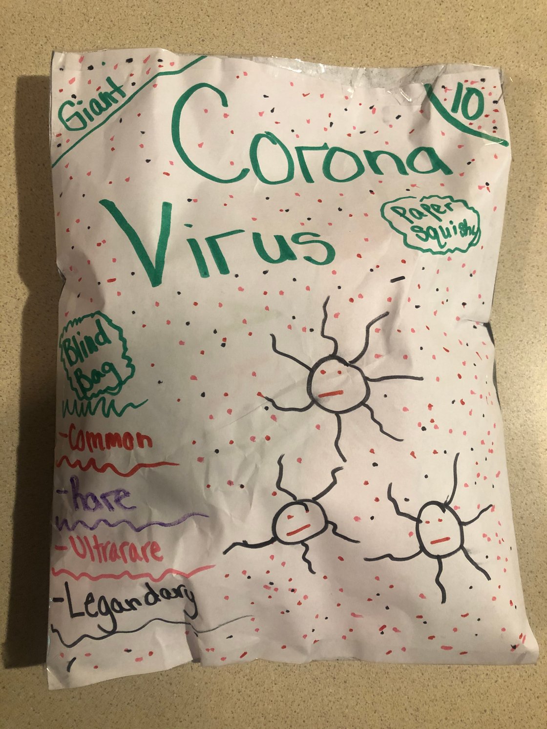 Image of Giant Corona Virus Blind Bag