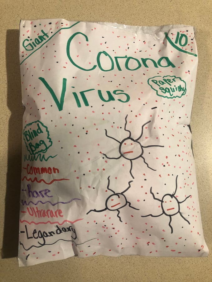 Image of Giant Corona Virus Blind Bag