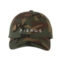 Fiends Friends TV Show Hat Embroidered Camo Cap