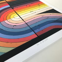 Image 2 of Ode to Sol LeWitt, Sunset Ideas Print