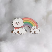 Image 1 of RJ + RK Pride Pin