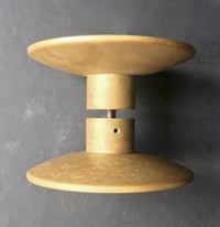 Image 4 of 6" Circular Push-Pull Door Handles in Bronze, French