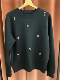 Image 4 of Black Sweater - Mini Roses