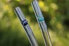 Paw Print Glass Drinking Straws