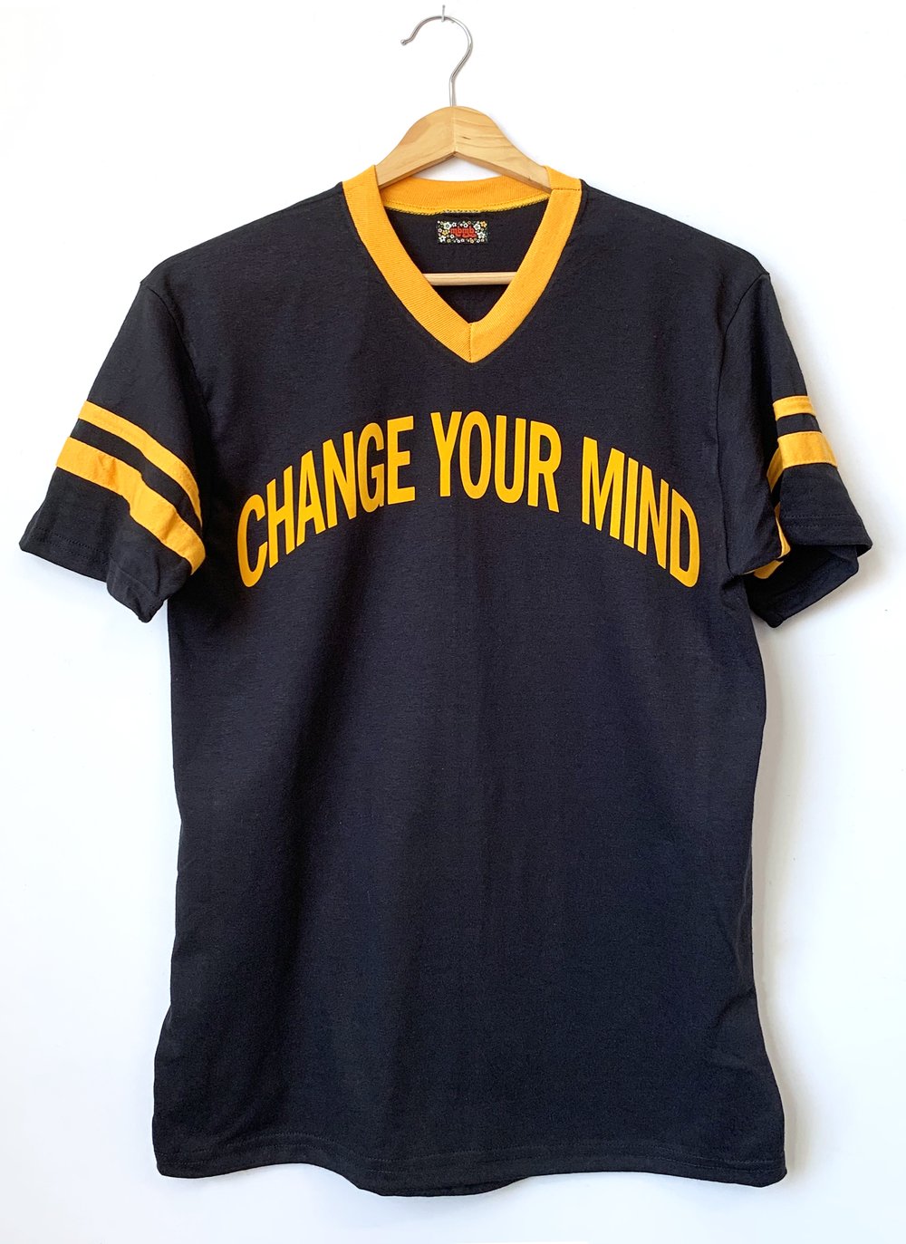 Flocked Change Your Mind Tee - Unisex 