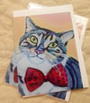 Cat with a Bowtie Cards