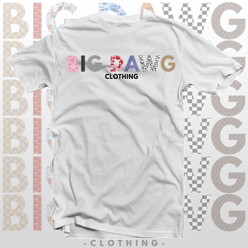 Image of  "BIG DAWG"  REVAMPED DESIGNER PATTERN SHIRT