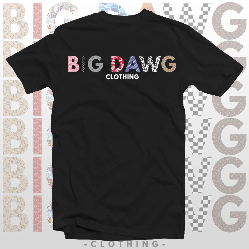 Image of  "BIG DAWG"  REVAMPED DESIGNER PATTERN SHIRT