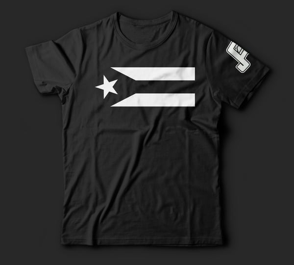 Image of PUERTO RICO - WHITE | BLACK FLAG