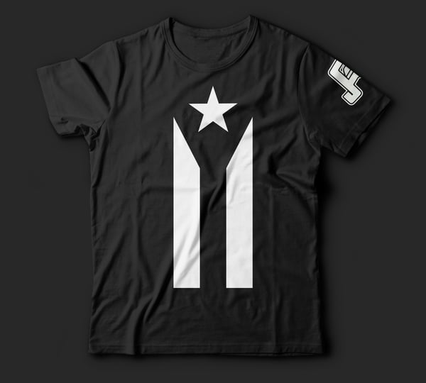 Image of Puerto Rico Black Flag