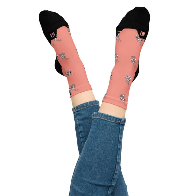 Image of YStress Exclusive Ankle socks (Mona Lisa Peach)