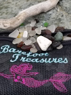 Image of Drusy- Sea Glass- Crystals- Bracelet- #382