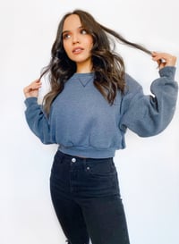 Peri Cropped Sweatshirt