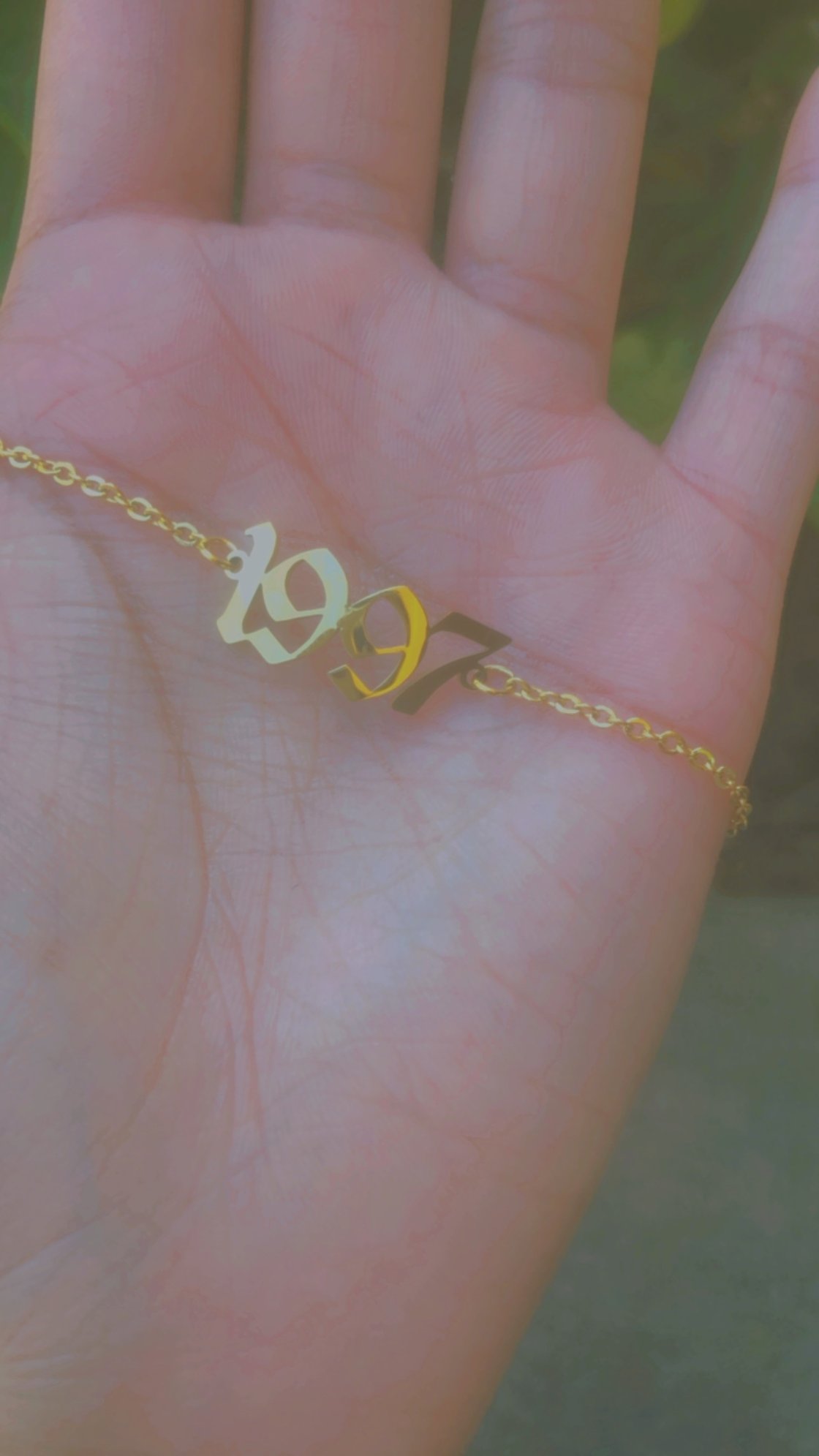 Image of Birth Year Anklets 