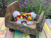 Image 1 of The power of colour bear floral bonnet