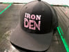 Iron Den Trucker Hat- Black/Pink