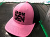 Iron Den Hat - Pink/Black