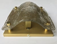 Image 3 of Glass Wall Sconce by Kaiser Leuchten (5 Available)