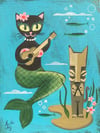 Mer Kitty 2 - 5x7