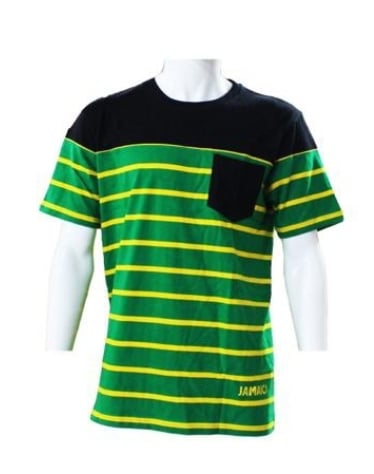 Jamaica Stripe Shirt (Green)