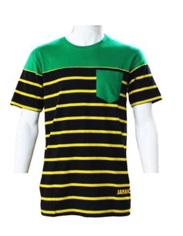Jamaica Stripe shirt (Black)