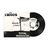 THE LUNGS + TOTAL MASSACRE - Church + State  [split 7"]