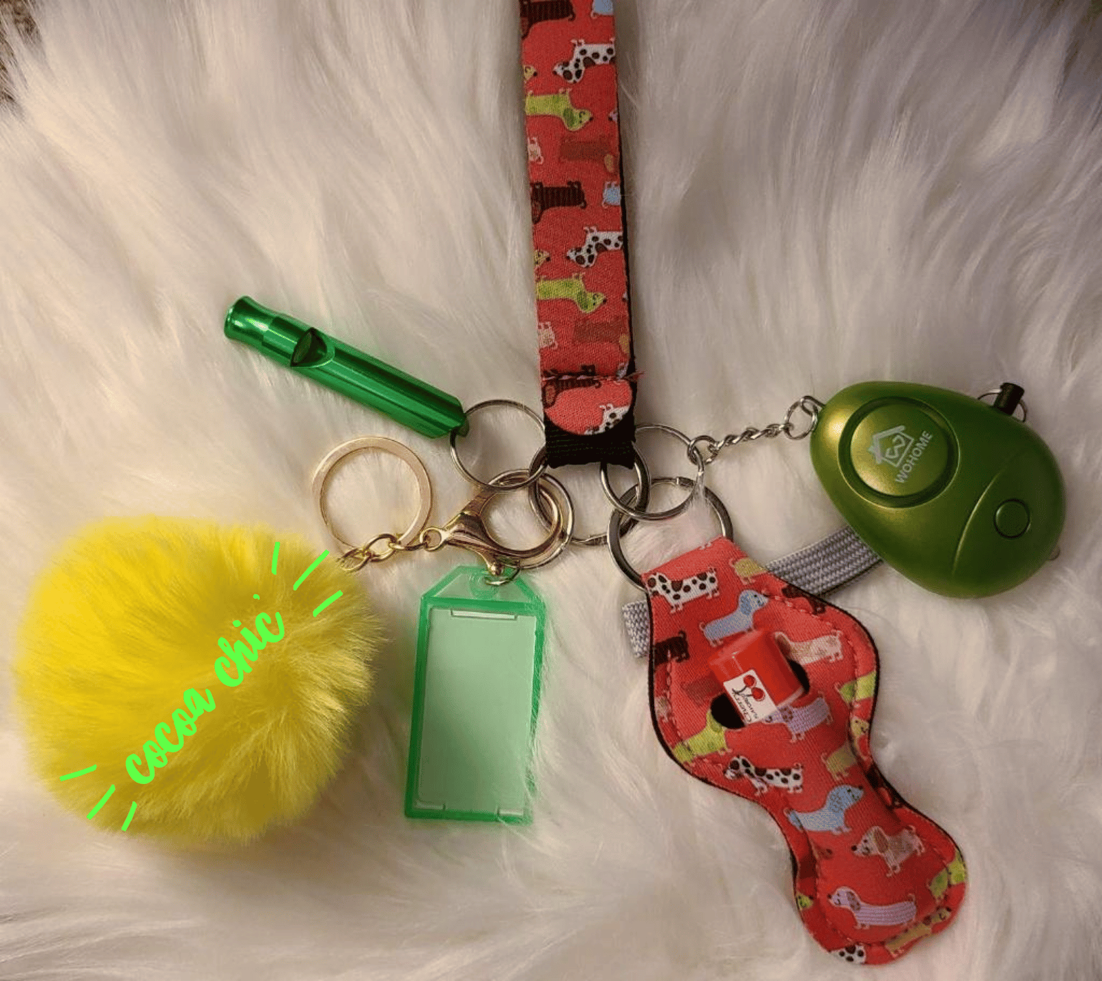 Stay Safe Ladies Keychain Big Cartel 2025