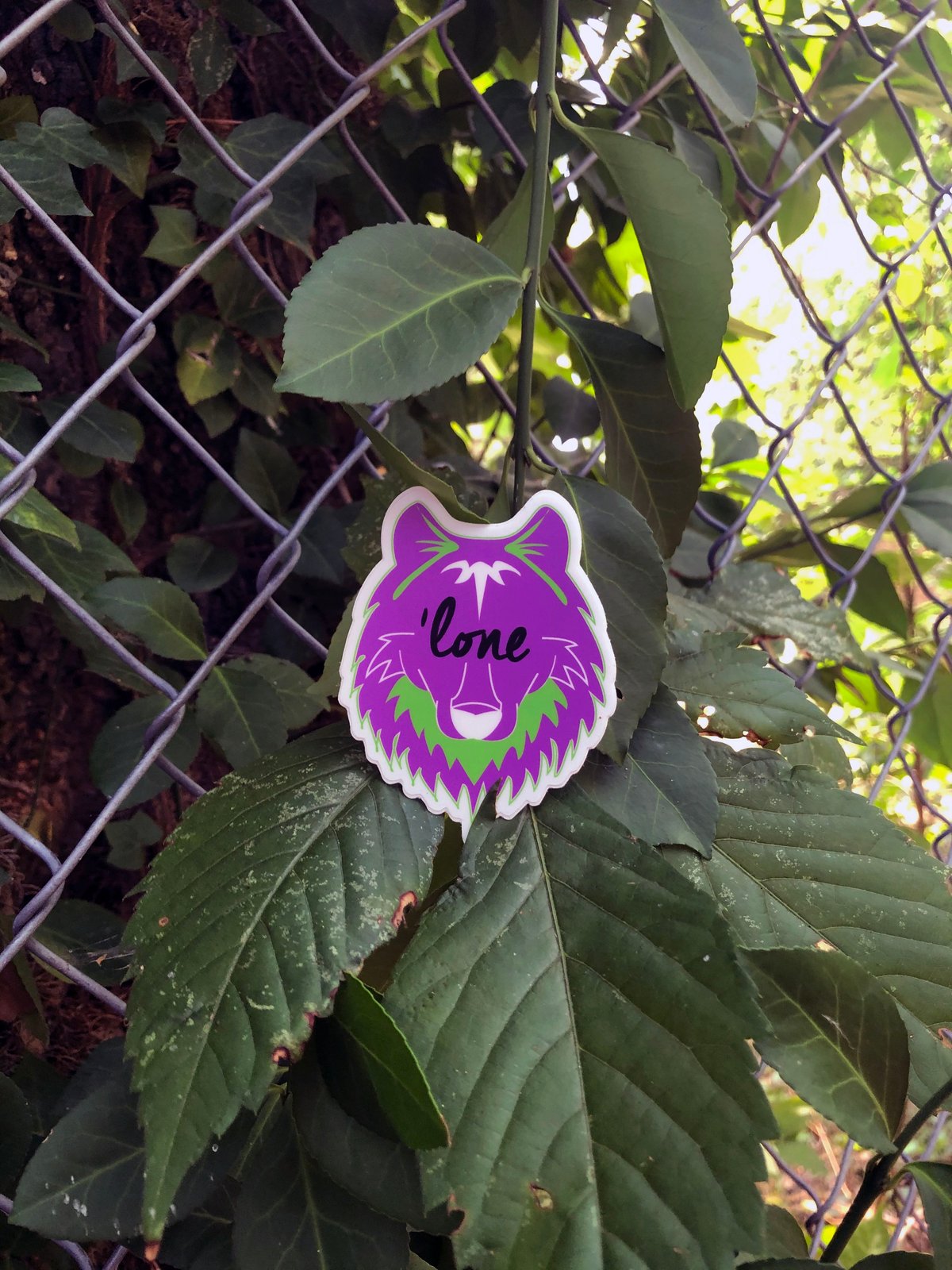 'Lone Wolf Sticker