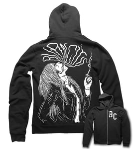 Image of Smoking Chick Hoodie: SOLD OUT