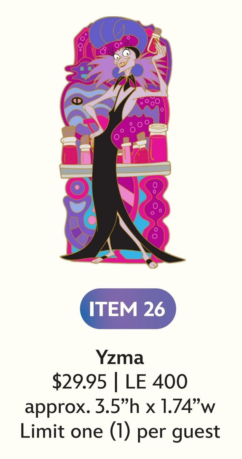 Image of Yzma disney villains wdi pin le 400