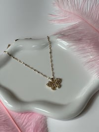 Image 2 of Eggfly Butterfly Necklace 