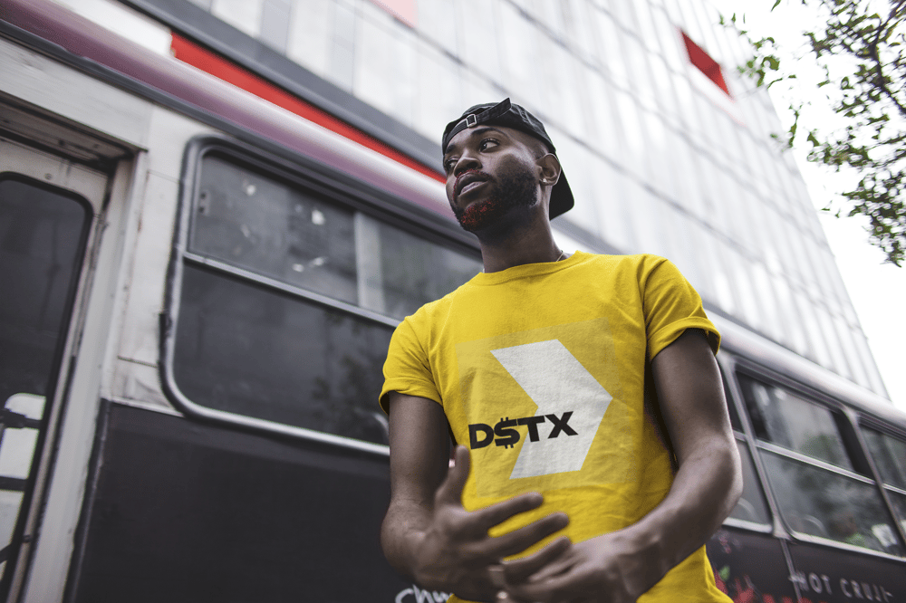 Image of Get on the Bu$ - Yellow Tee